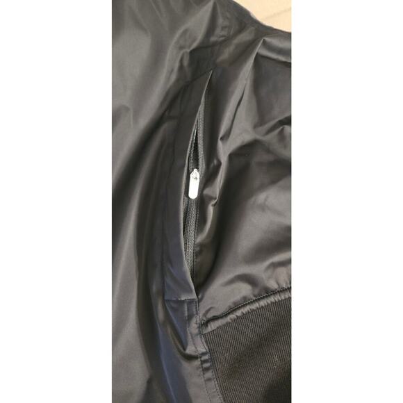 NEW Athleta Bomber Jacket Black NWT Size Medium/P - Picture 12 of 13